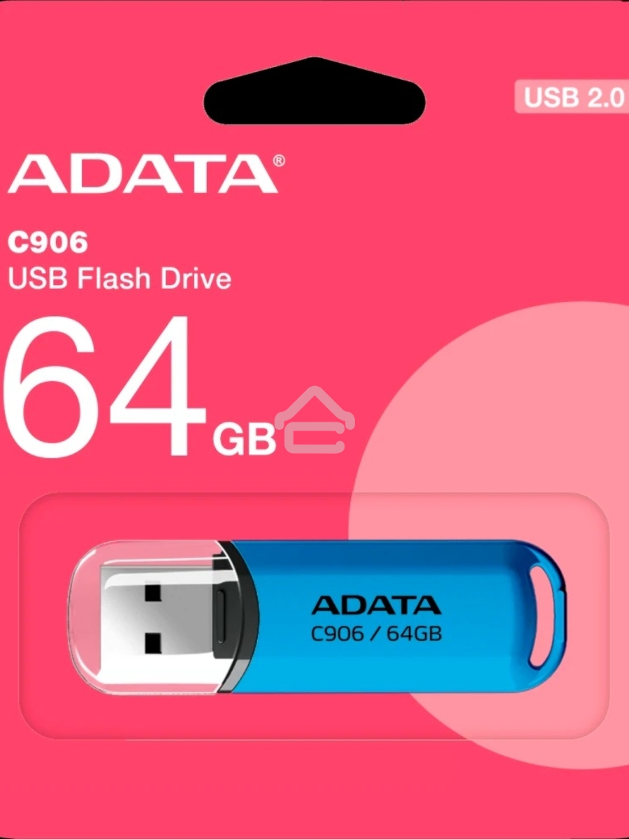 Флеш диск A-DATA Classic C906, 64GB USB 2.0, синий