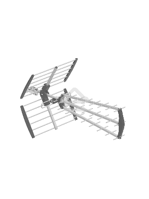 Антенна для телевизора уличная активная Harper ADVB-3277