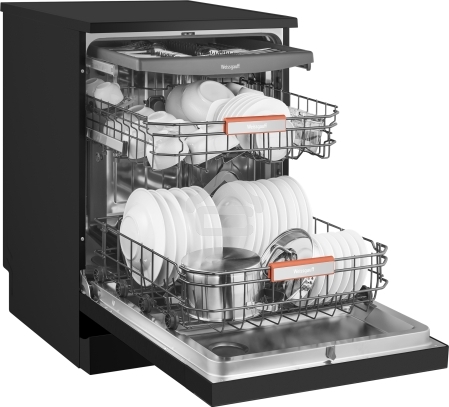 Посудомоечная машина Weissgauff DW 996 Touch Inverter Dual Fan Dry, черный, 60 см, 15 компл., 47 дБ, класс A+++