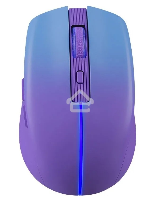 Мышь беспроводная Defender Mystery MM-301 фиолетовый, 1600 dpi, радиоканал, Bluetooth, USB, кнопки - 6