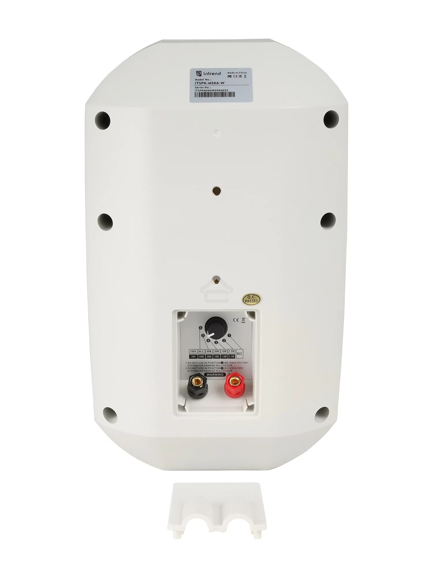 Акустическая система Intrend ITSPK-MSK6-W двухполосная, корпусная: 6