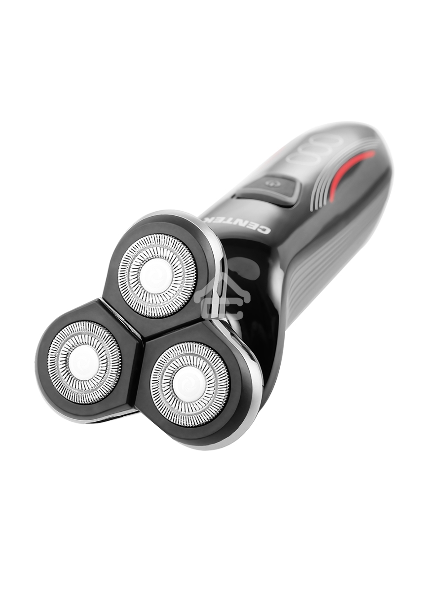 Бритва Centek CT-2159 (черн/хром) 3 плавающие головки, аккумулятор+работа от сети, Li-Ion600мАч