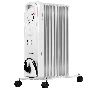 Масляный обогреватель AC ELECTRIC AOH/BM-09BW 2000 (9 секций) белый, 2000 Вт, 20 м2, термостат