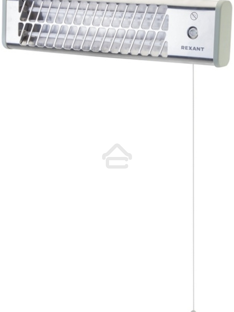 Инфракрасный обогреватель панельный Rexant 60-0059, серый, кварцевый, 1500 Вт, 20 м2, 3 режима обогрева