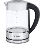 Чайник электрический Starwind SKG5213 1.7 л, 2200 Вт, черный/серебристый