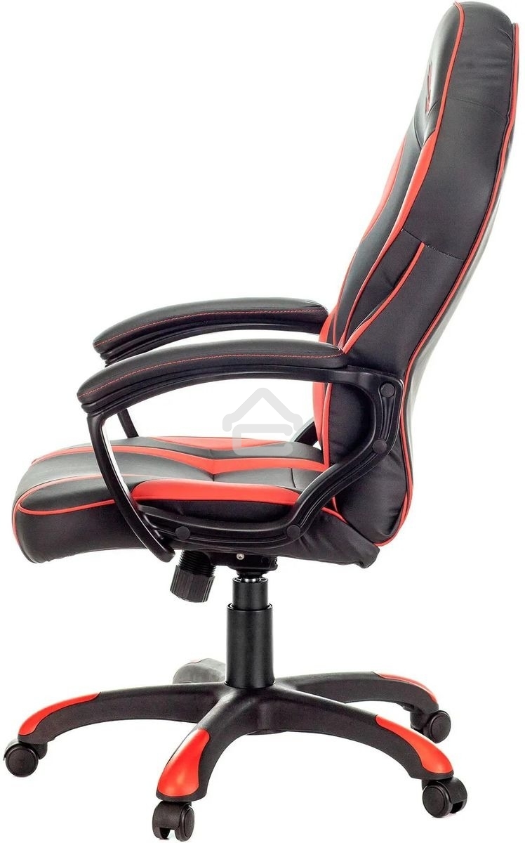 Кресло игровое A4Tech Bloody GC-350 черный/красный эко.кожа крестовина