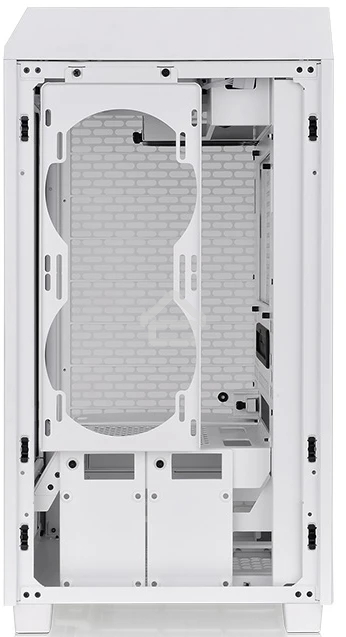 Компьютерный корпус Thermaltake The Tower 200 белый без БП miniITX 11x120мм 5x140мм 2xUSB 3.0 1xUSB3.1 audio bott PSU