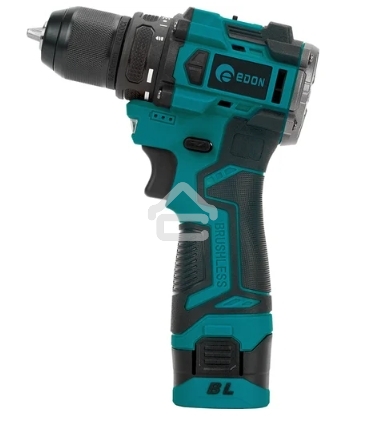 Дрель-шуруповерт аккумуляторная Edon AD-16CBL, 16В, 2 АКБ, Кейс