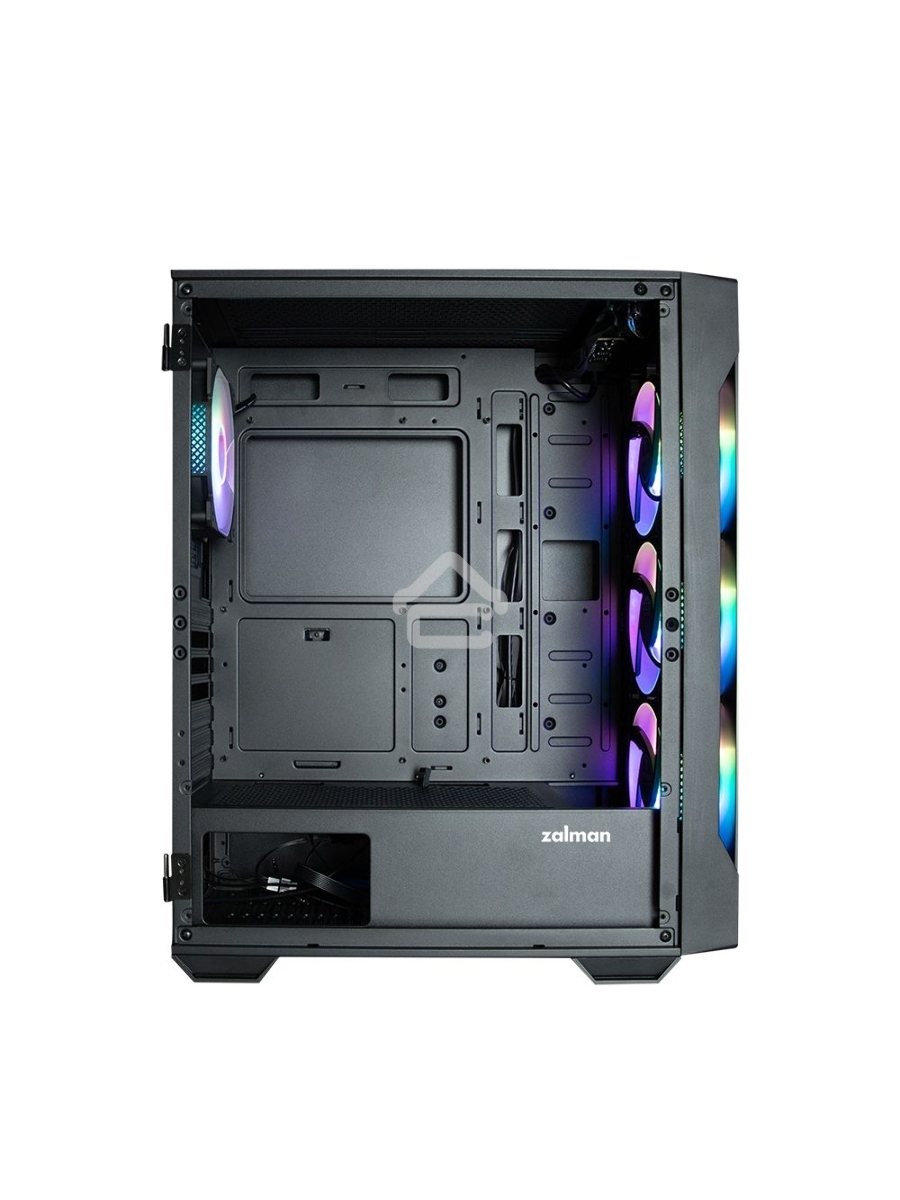 Компьютерный корпус MidiTower Zalman I3 NEO TG Black (ATX, front mesh, TG window, USB2.0 x1, USB3.0x2, 4x120mm RGB fan, без БП) (I3 NEO TG Black)