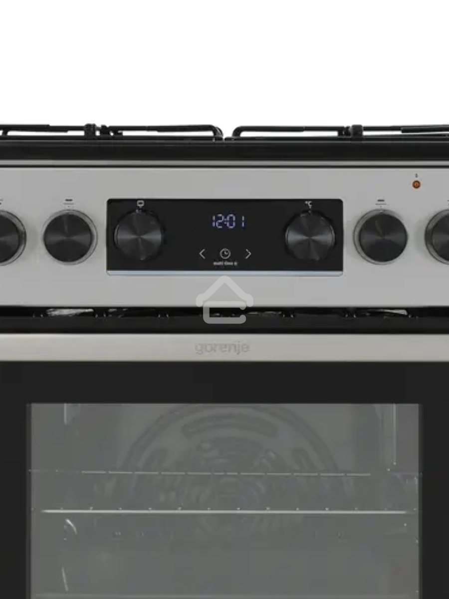 Плита комбинированная Gorenje GK5C60SJ серый, конфорок 4 газовых, духовка 62 л, 50 см x 85 см x 59.4 см