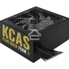 Блок питания Aerocool/Formula ATX 750W AC KCAS PLUS GOLD 750W RGb 80 PLUS gold (20+4pin) APFC 120мм fan color LED 8xSATA RTL