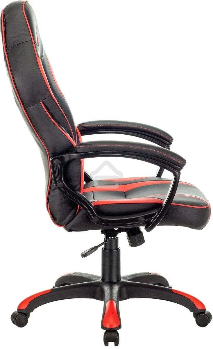 Кресло игровое A4Tech Bloody GC-350 черный/красный эко.кожа крестовина
