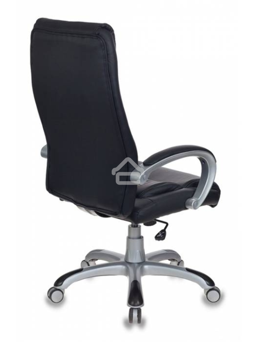Кресло руководителя Бюрократ CH-S840N/BLACK черный, эко.кожа, крестов. пластик