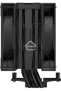 Кулер для процессора DEEPCOOL AG400 DIGITAL PLUS черный, 120 мм, алюминий/медь, 2100 об/мин, 31.6 дБ, 4 pin, 220 Вт, 152.7 мм