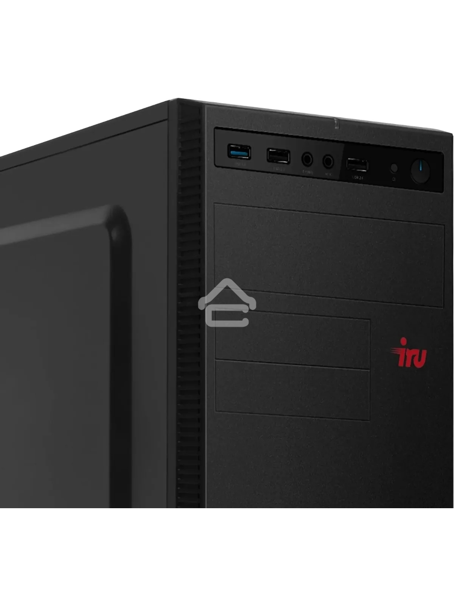 Компьютер IRU Home 310H6SE MT i7 12700 (1.6) 32Gb SSD512Gb UHDG 770 Free DOS GbitEth 400W черный (2023067)