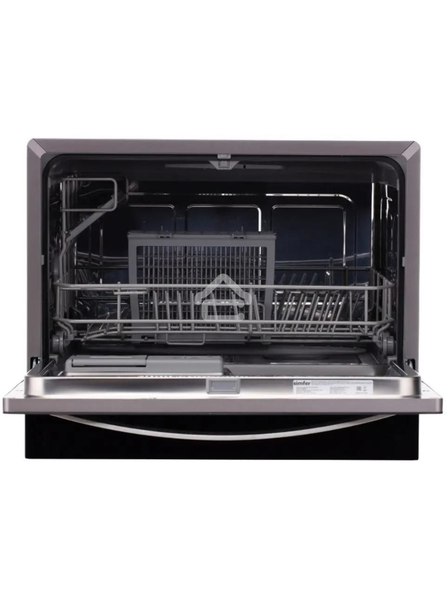 Посудомоечная машина Simfer DBB6501, черный, 55 см, 6 компл., 58 дБ, класс A+