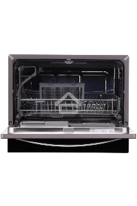 Посудомоечная машина Simfer DBB6501, компактная, настольная, 55см, загрузка 6 комплектов, черный