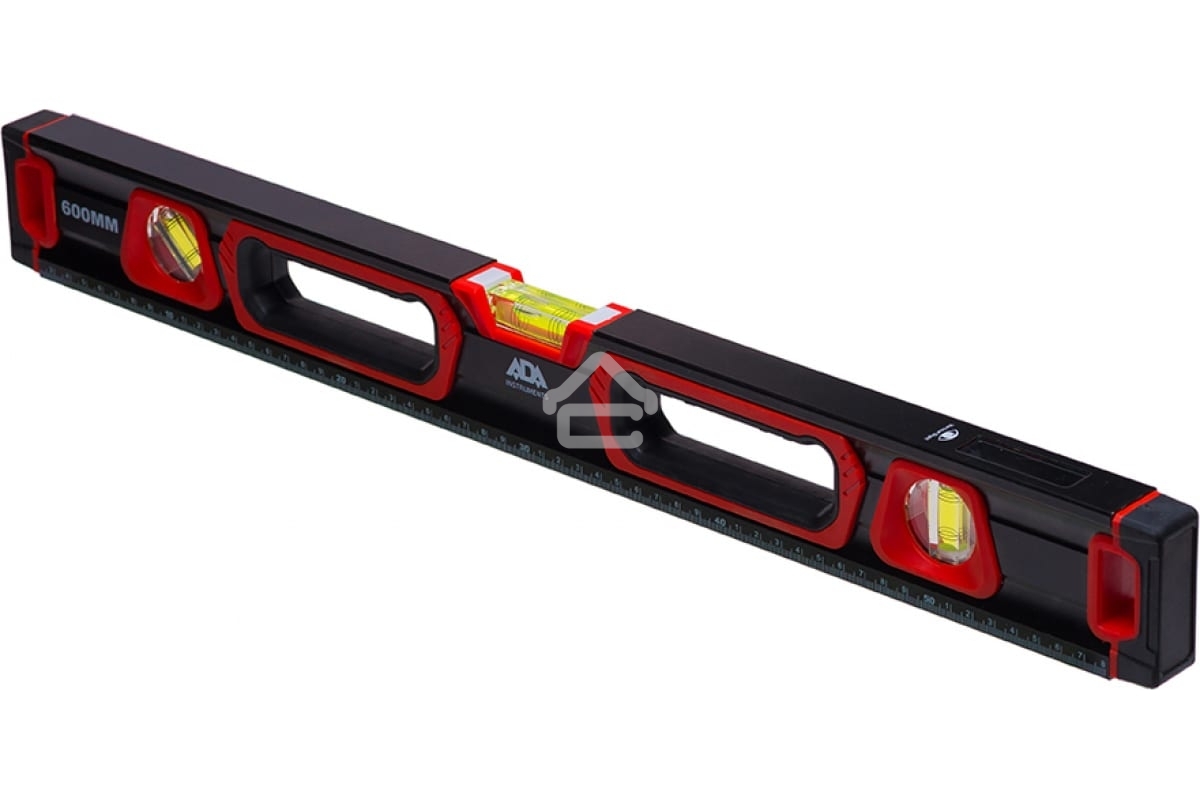 Уровень ADA TITAN 60 PLUS600мм 0.5мм/м 3 глазка