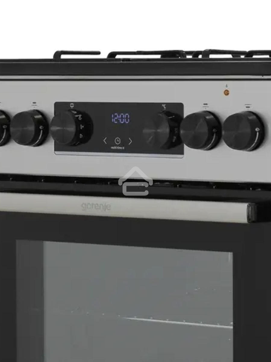 Плита комбинированная Gorenje GK5C60SJ серый, конфорок 4 газовых, духовка 62 л, 50 см x 85 см x 59.4 см