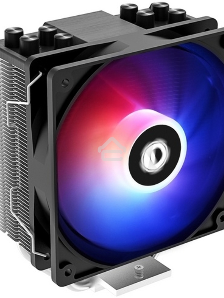Кулер для процессора ID-COOLING SE-214-XT черный 120мм алюминий+медь 1500rpm 27db 4-pin 180W 150мм