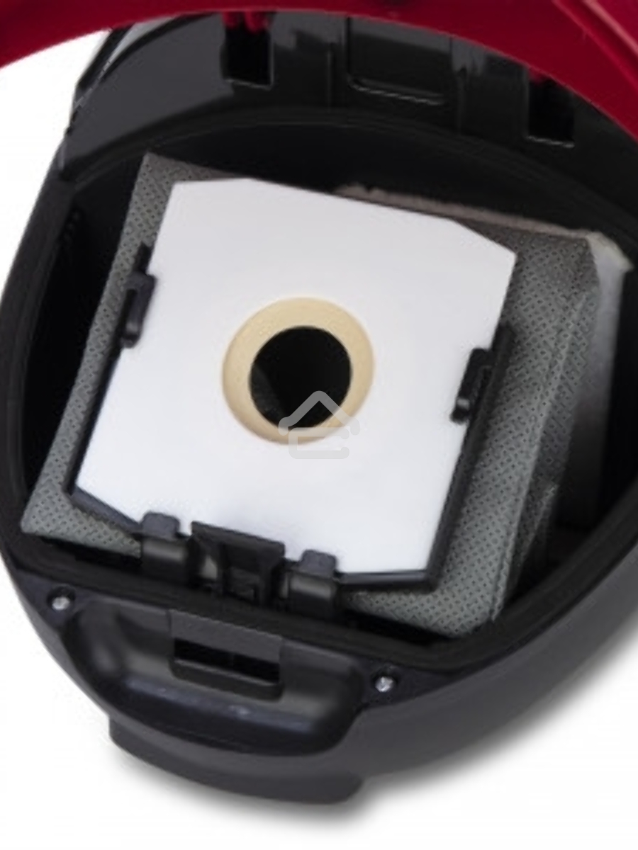 Пылесос Vitek VT-1825 (MC) черный/красный, 350/1800 Вт, уборка сухая, пылесборник мешок 2.5 л