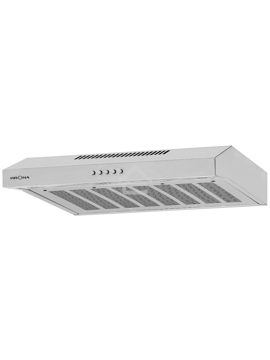 Вытяжка подвесная Krona Briana 500 Inox PB нержавеющая сталь, 49.5 см, 460 куб. м/ч, 42 дБ
