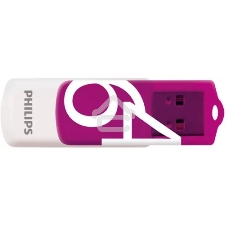Флешка USB 64Gb PHILIPS VIVID2.0 64Gb, USB 2.0