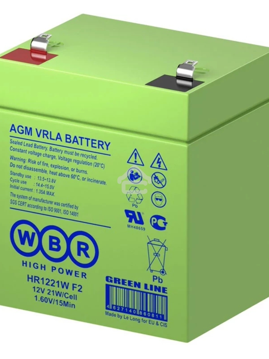 Батарея WBR HR 1221W (12V 5Ah) F2
