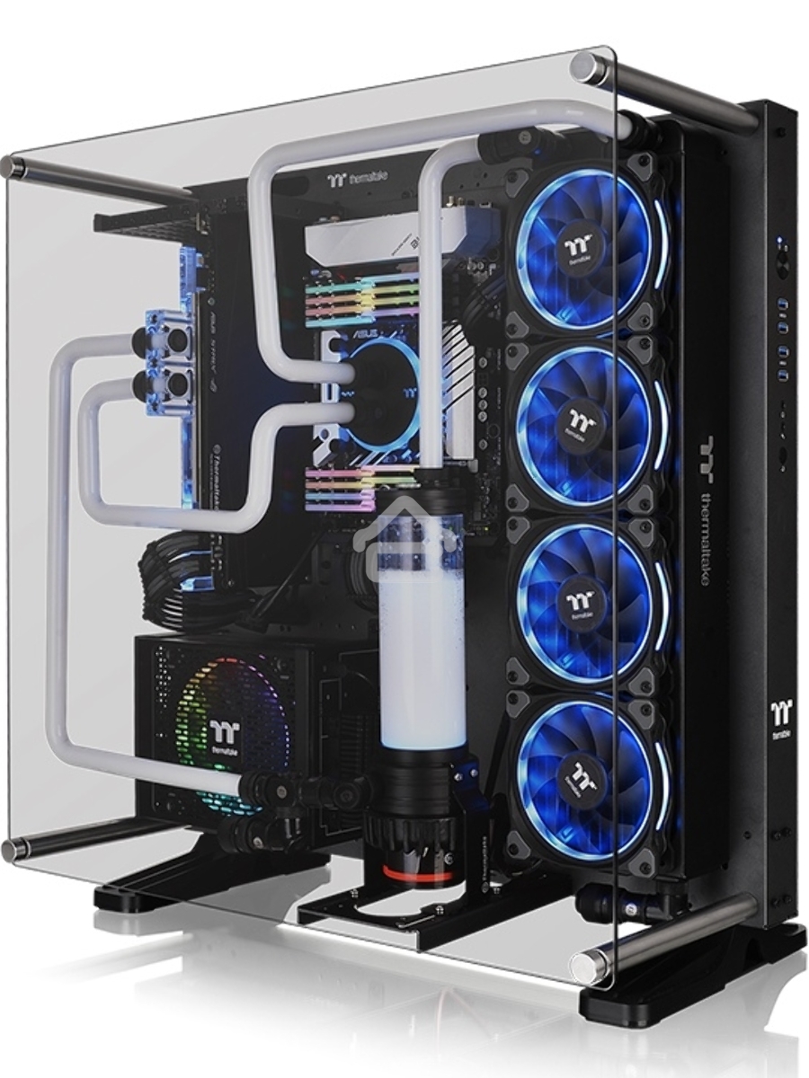 Компьютерный корпус Thermaltake Core P5 TG Ti [CA-1E7-00M9WN-00]  ATX/ Wall Mount/ Titan / no PSU / Tempered Glass