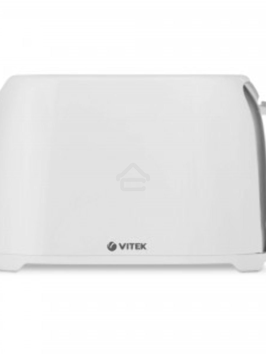 Тостер Vitek VT-1582 W белый (белый, 750 Вт, 2 отделения, механическое управление)