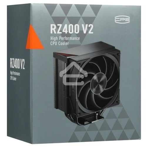 Устройство охлаждения (кулер) PcCooler RZ400 V2 Soc-AM5/AM4/1200/1700/1851 черный 4-pin 32dB Al+Cu 240W Ret (RZ400V2-BKNWNX-GL)
