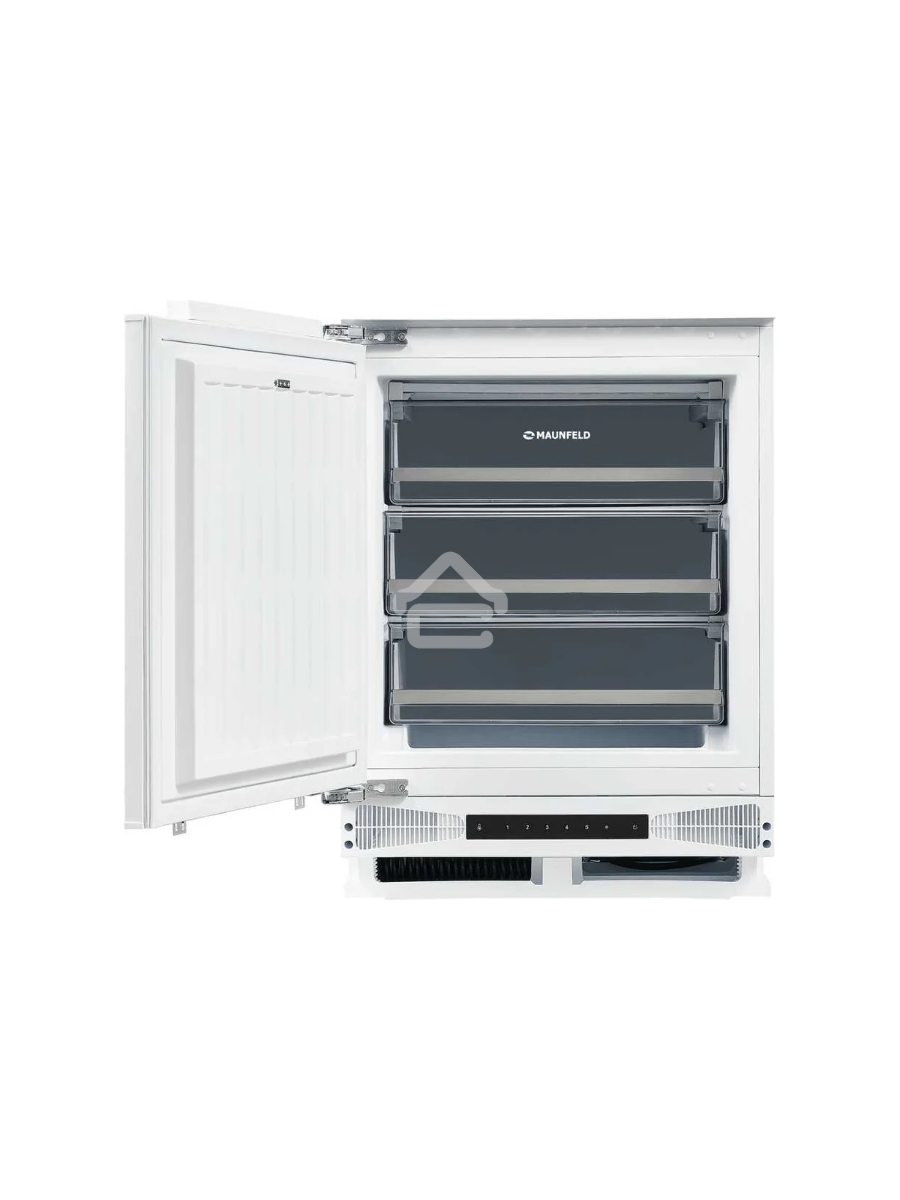 Морозильная камера встраиваемая Maunfeld MBFR88SWGR Inverter белый, 95 л, 3 ящика