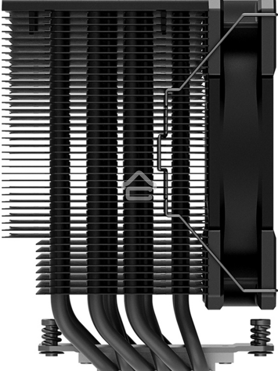 Кулер ID-COOLING SE-226-XT черный 120мм алюминий+медь 1800rpm 35db 4-pin 250W 154мм