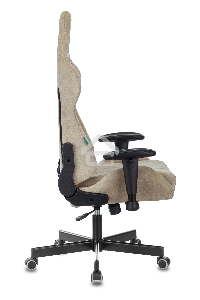 Кресло игровое Бюрократ VIKING KNIGHT LT21 FABRIC песочный крестовина металл/пластик