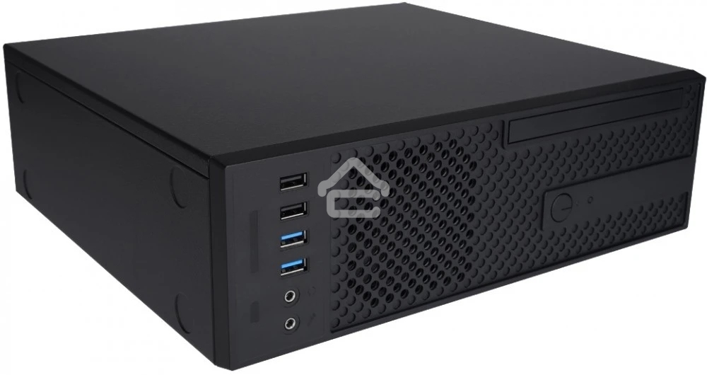 Компьютерный корпус Slim Desktop INWIN CJ708BL IP-S265AU7-2 80plus Bronze, U3*2+U2*2+A(HD)+TYPE 3.1C + FAN 80*15мм + intrusion switch INWIN Slim Case