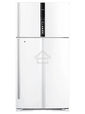 Холодильник Hitachi R-V720PUC1 TWH белый текстур. двухкамерный инвертер 444/156л морозилка сверху, No Frost