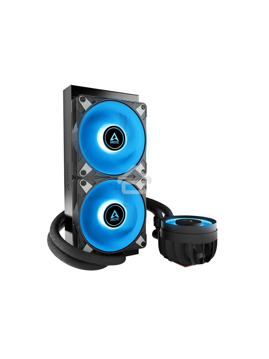 Жидкостная система охлаждения Arctic Liquid Freezer III 240 A-RGB черный, 120 мм, алюминий, 2800 об/мин, 25 дБ, 4 pin, 250 Вт