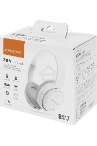 Гарнитура накладные Creative Zen Air Hybrid белый беспроводные bluetooth оголовье