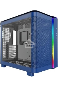 Компьютерный корпус Montech King 95 голубой без БП ATX 2xUSB3.0 1xUSB3.1 audio bott PSU