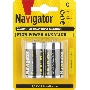 Элемент питания NAVIGATOR NBT-NE-LR14-BP2 94754, 1.5 В