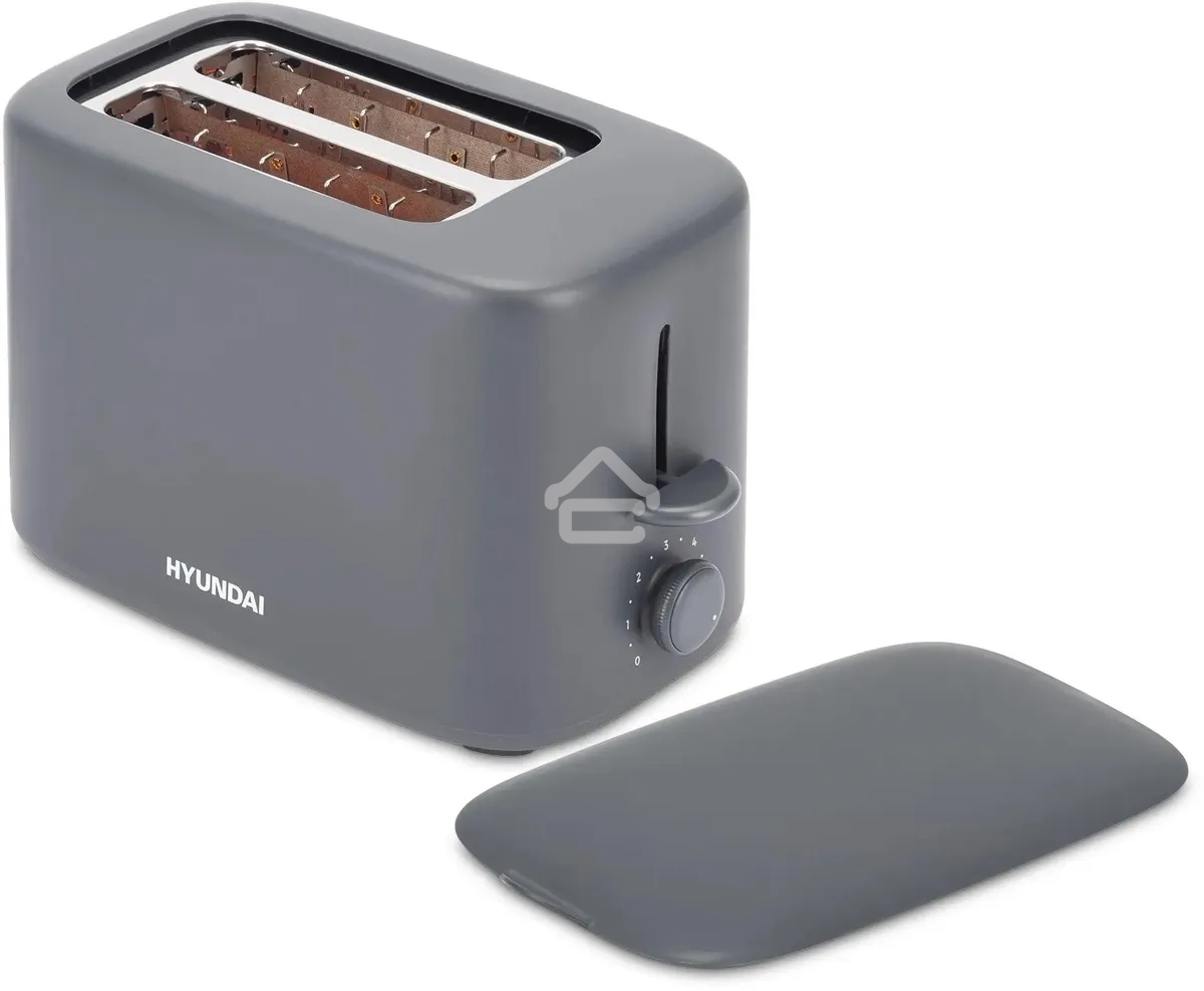 Тостер Hyundai HYT-4308 750Вт серый