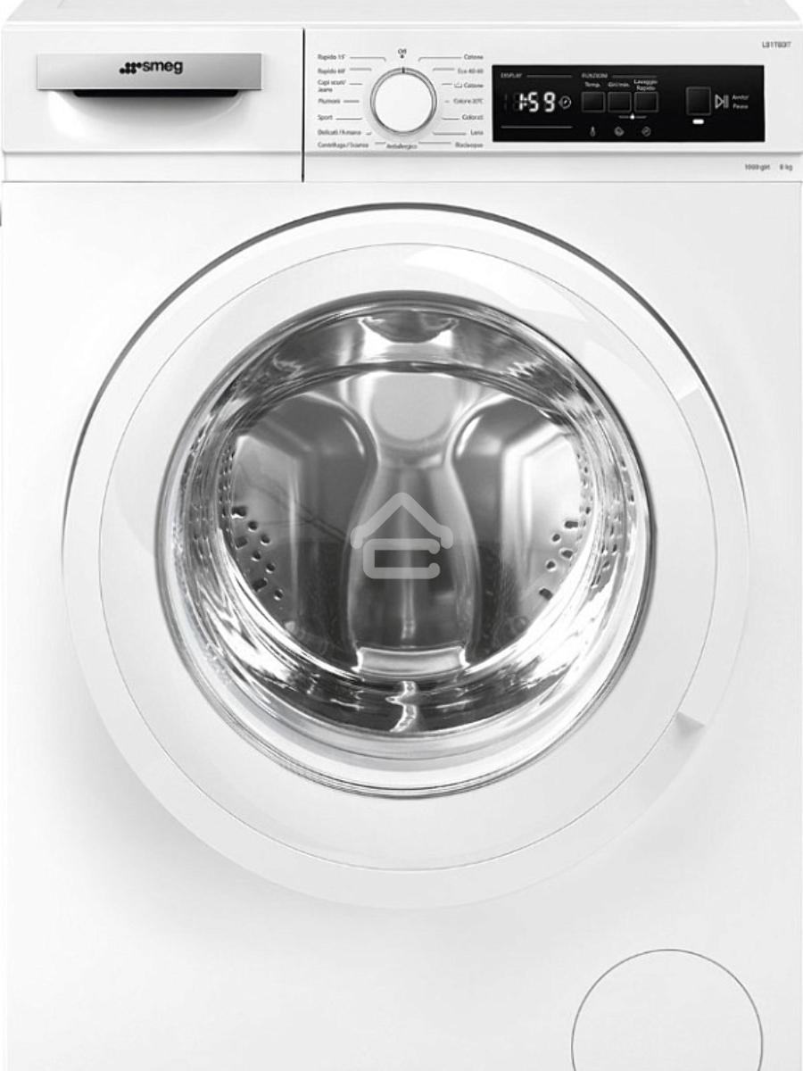 Стиральная машина SMEG LB1T80AEU  белый, загрузка фронтальная 8 кг, 1000 об/мин, класс D