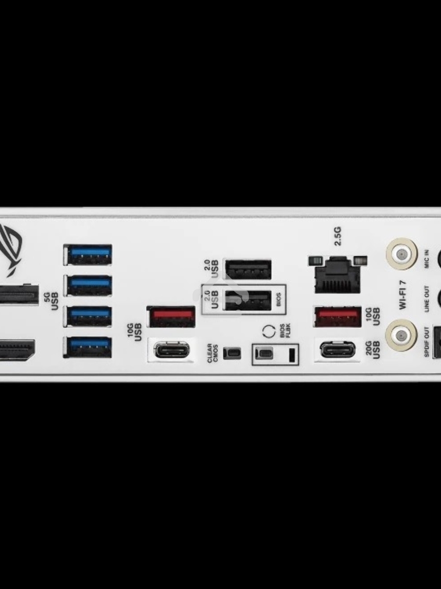 Материнская плата ASUS ROG STRIX B850-A GAMING WIFI, AM5, AMD B850, 4xDDR5, 2xSATA, 4xM.2, 1xPCIe 5.0 x16, 1xPCIe 4.0 x16, 1xPCIe x4, 1xDP, 1xHDMI, 1x2.5Gb LAN, 1xUSB-C 20Gbps, 1xUSB-C 10Gbps, 2xUSB-A 10Gbps, 4xUSB 5Gbps, 2xUSB-A 2.0, 3x3.5 мм, 7.1, ATX
