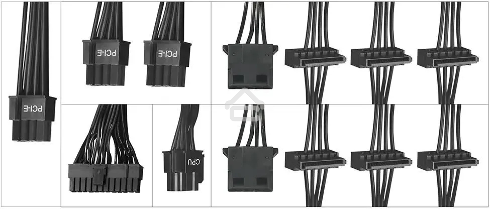 Блок питания Digma ATX 700W DPSU-700W-WH RTL, 700Вт, 80 PLUS белый, 120мм черный