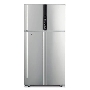 Холодильник Hitachi R-V910PUC1 BSL серебристый бриллиант двухкамерный инвертер 514/186л морозилка сверху, No Frost