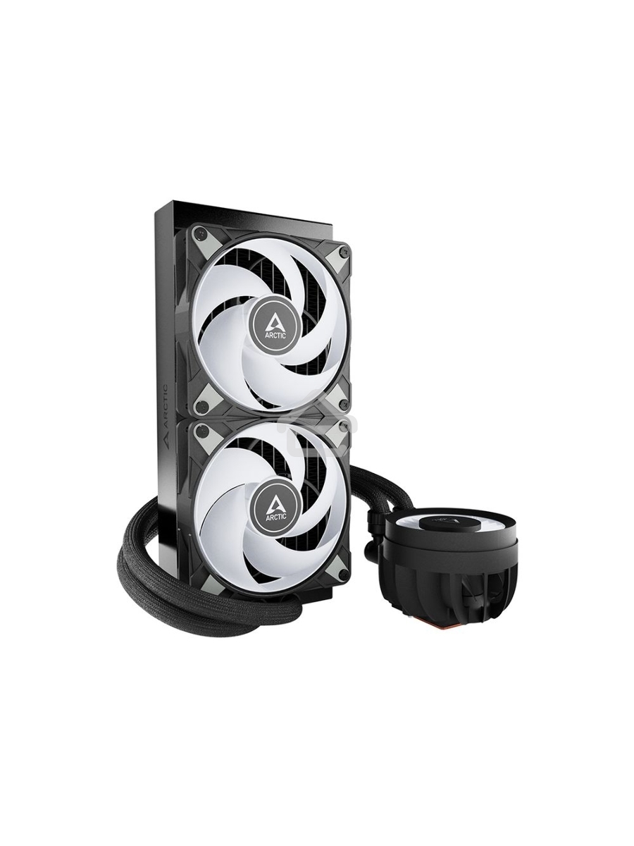Жидкостная система охлаждения Arctic Liquid Freezer III 240 A-RGB черный, 120 мм, алюминий, 2800 об/мин, 25 дБ, 4 pin, 250 Вт