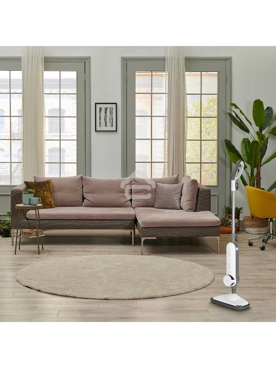 Швабра паровая Coolfort CF-3100 1500Вт белый