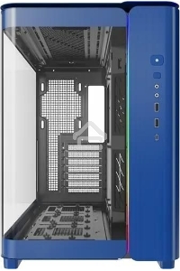 Компьютерный корпус Montech King 95 голубой без БП ATX 2xUSB3.0 1xUSB3.1 audio bott PSU