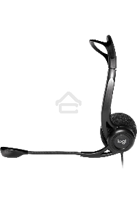 Наушники с микрофоном Logitech 960 черный 2.4м накладные оголовье (981-000100)