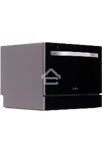 Посудомоечная машина Simfer DBB6501, компактная, настольная, 55см, загрузка 6 комплектов, черный